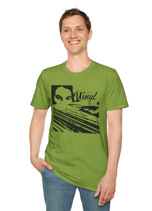 Go Freaking Diggg! T-Shirt | Retro Music Graphics, Monochrome Art