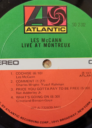 Les McCann : Live At Montreux (2xLP, MO )