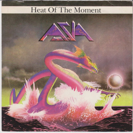 Asia (2) : Heat Of The Moment (7", Single, Win)