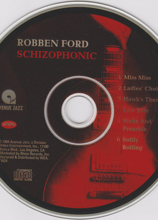 Robben Ford : Schizophonic (CD, Album, RE)