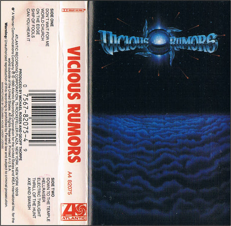 Vicious Rumors : Vicious Rumors (Cass, Album, Club, Dol)