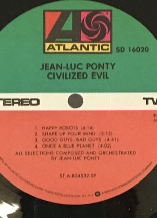 Jean-Luc Ponty : Civilized Evil (LP, Album, SP )