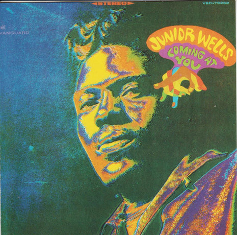 Junior Wells : Coming At You (CD, Album, RE)