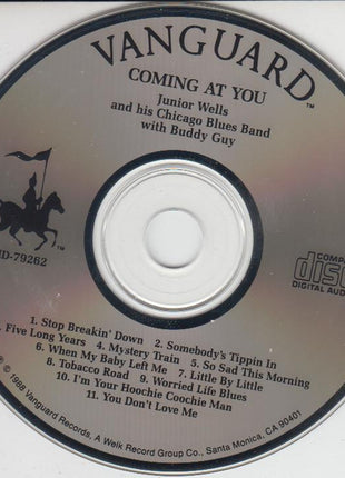 Junior Wells : Coming At You (CD, Album, RE)