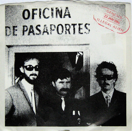 Genesis : Illegal Alien (7", Single, Spe)