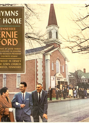 Tennessee Ernie Ford : Hymns At Home (LP, Mono, Scr)