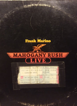 Frank Marino & Mahogany Rush : Live (LP, Album, San)