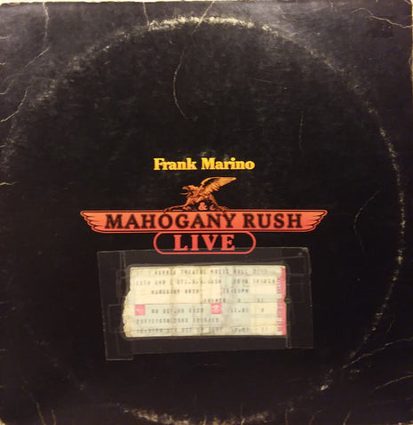 Frank Marino & Mahogany Rush : Live (LP, Album, San)