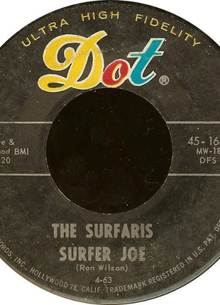 The Surfaris : Wipe Out / Surfer Joe (7", Single, Ind)