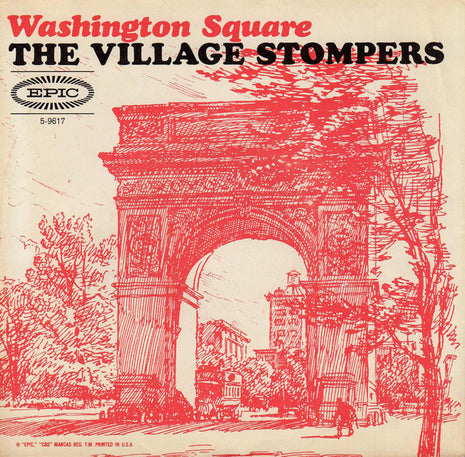 The Village Stompers : Washington Square (7", Single, Pit)