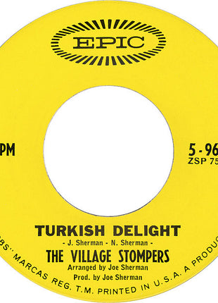 The Village Stompers : Washington Square (7", Single, Pit)