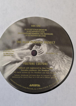 The Alan Parsons Project : Vulture Culture (LP, Album, Club)