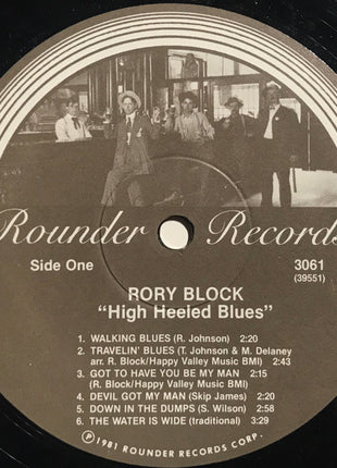 Rory Block : High Heeled Blues (LP, Album, Gre)