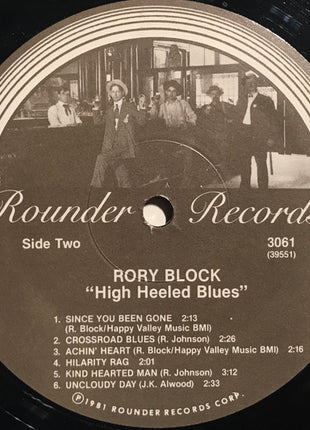 Rory Block : High Heeled Blues (LP, Album, Gre)