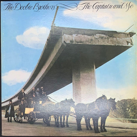 The Doobie Brothers : The Captain And Me (LP, Album, RE, Pit)