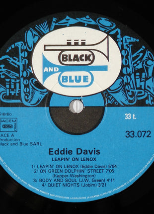 Eddie "Lockjaw" Davis : Leapin' On Lenox (LP)