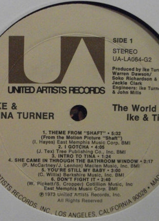 Ike & Tina Turner : The World Of Ike & Tina (2xLP, Gat)
