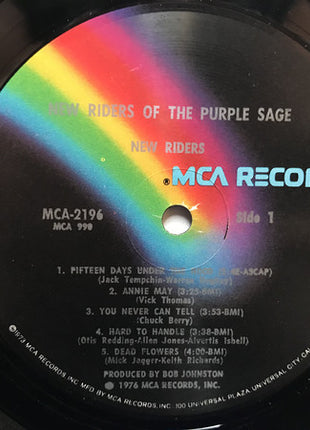 New Riders Of The Purple Sage : New Riders (LP, Album, Glo)