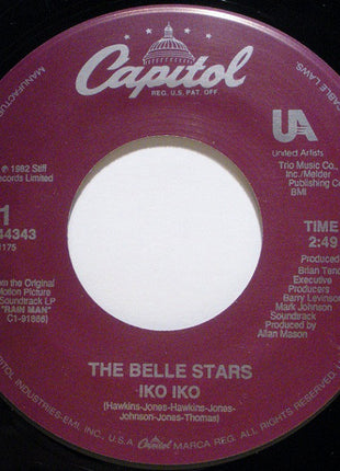 The Belle Stars : Iko Iko (7", Single, Spe)