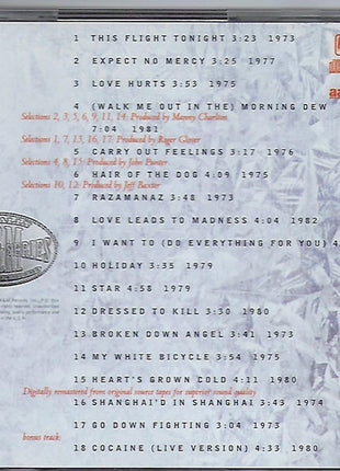 Nazareth (2) : Greatest Hits (CD, Comp, Club, RE, RM, UML)