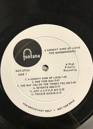 The Mindbenders : A Groovy Kind Of Love (LP, Album, Mono, Promo)