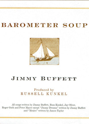 Jimmy Buffett : Barometer Soup (CD, Album, JVC)