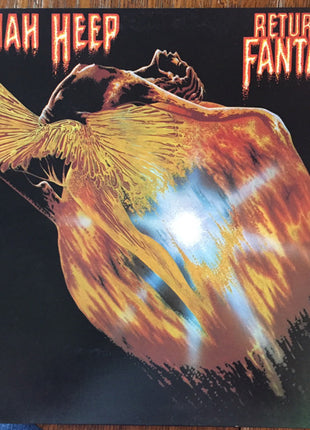 Uriah Heep : Return To Fantasy (LP, Album, Pit)