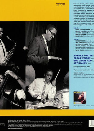 Wayne Shorter : Second Genesis (LP, Album, RE)