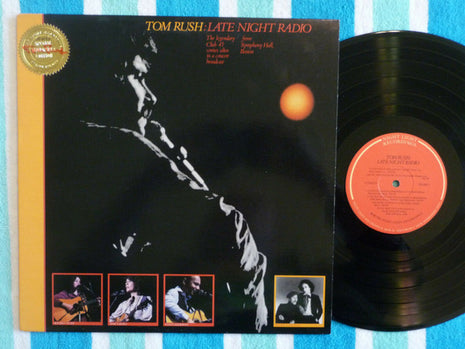 Tom Rush : Late Night Radio (LP, Album, Num, S/Edition, Aud)