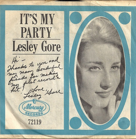 Lesley Gore : It's My Party (7", Single)