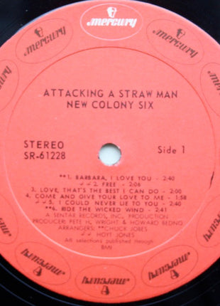 The New Colony Six : Attacking A Straw Man (LP, Album)