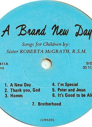 Sister Roberta McGrath, R.S.M. : A Brand New Day (7", Mono)