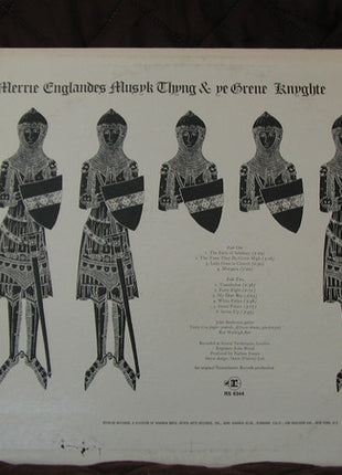 John Renbourn : Sir John Alot Of Merrie Englandes Musyk Thyng & Ye Grene Knyghte (LP, Album, RP, Ter)