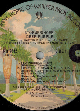 Deep Purple : Stormbringer (LP, Album)