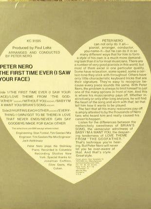 Peter Nero : The First Time Ever (I Saw Your Face) (LP, Album)