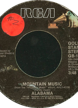 Alabama : Mountain Music / Feels So Right (7", RE)
