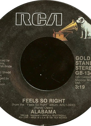 Alabama : Mountain Music / Feels So Right (7", RE)
