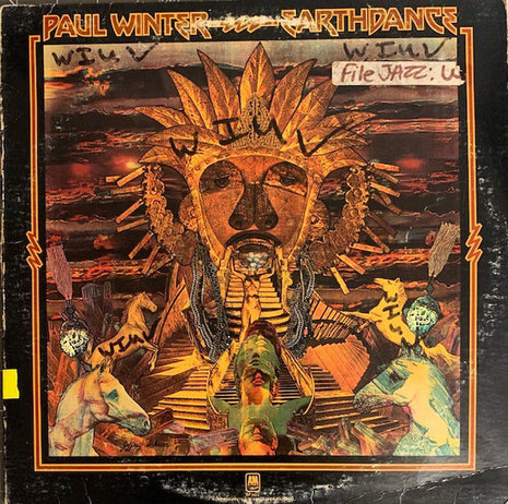 Paul Winter (2) : Earthdance (LP, Comp, Pit)