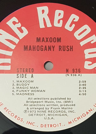 Mahogany Rush : Maxoom (LP, Album, RP)