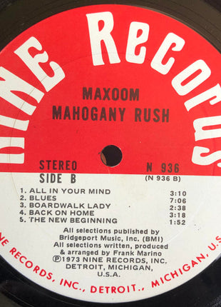 Mahogany Rush : Maxoom (LP, Album, RP)