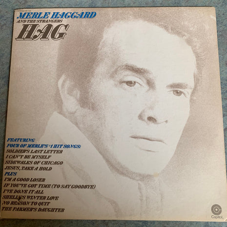 Merle Haggard And The Strangers (5) : Hag (LP, Album, Win)