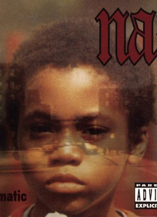 the album cover for Nas - Illmatic