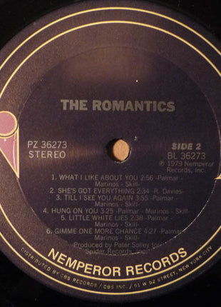 The Romantics : The Romantics (LP, Album, RE, Car)