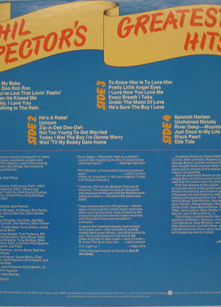Phil Spector : Phil Spector's Greatest Hits (2xLP, Album, Comp, Win)