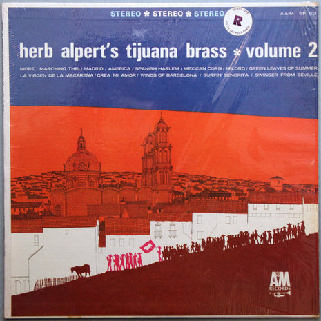 Herb Alpert & The Tijuana Brass : Volume 2 (LP, Album, RP, Pit)