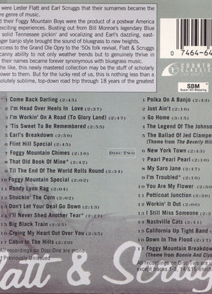 Flatt & Scruggs : The Essential Flatt & Scruggs: 'Tis Sweet To Be Remembered... (2xCD, Comp, Mono)