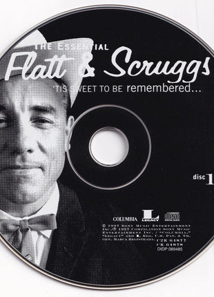 Flatt & Scruggs : The Essential Flatt & Scruggs: 'Tis Sweet To Be Remembered... (2xCD, Comp, Mono)