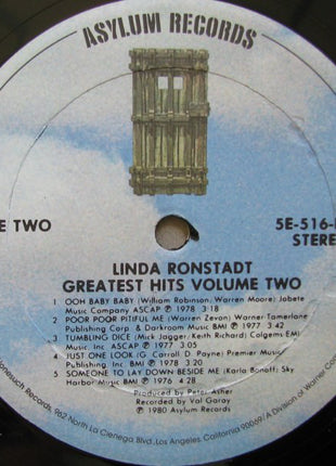 Linda Ronstadt : Greatest Hits Volume Two (LP, Comp, Gat)