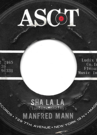 Manfred Mann : Sha La La / John Hardy (7", Single)