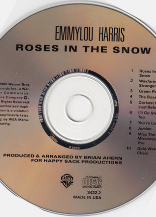 Emmylou Harris : Roses In The Snow (CD, Album, RE, WEA)